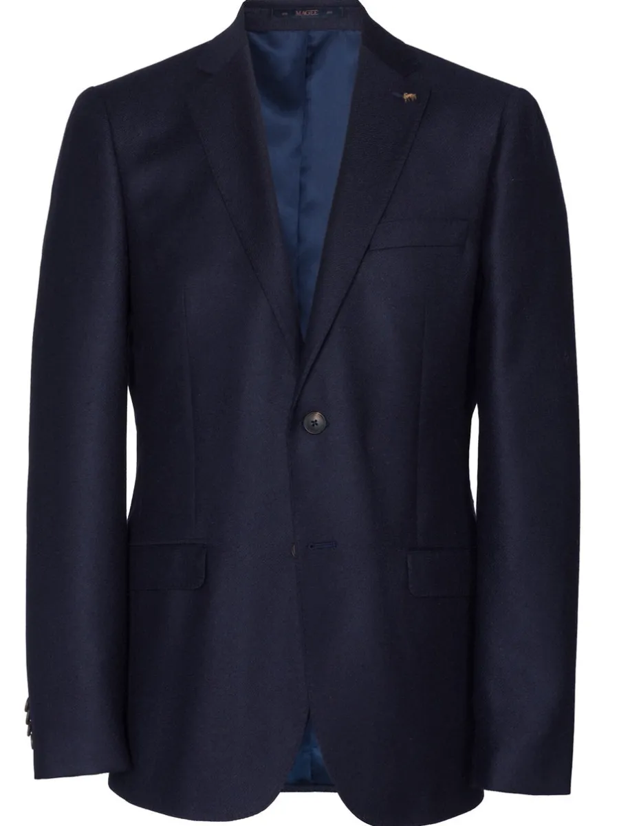 Magee Tweed Jacket - Mens Clady - Navy Twill
