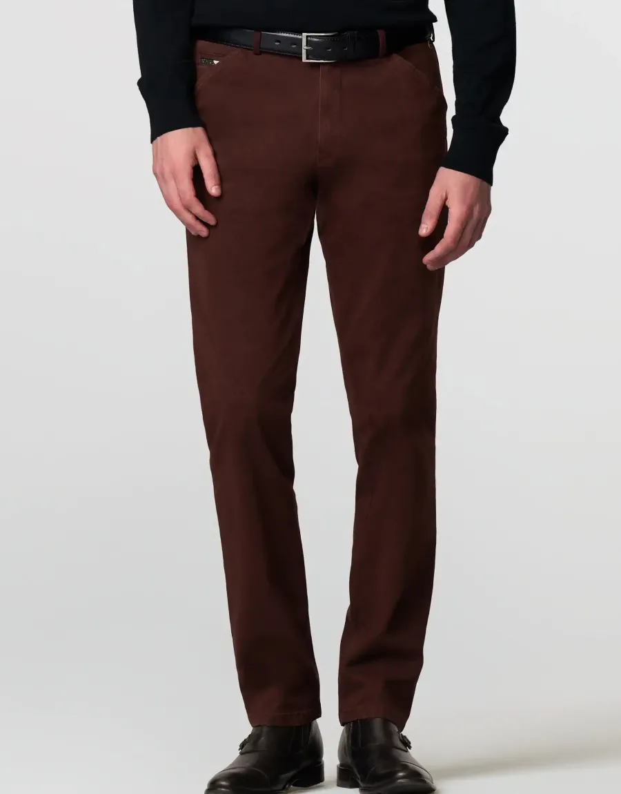 Meyer Chicago Trousers - 5613 Fine Micro Cotton Chinos -