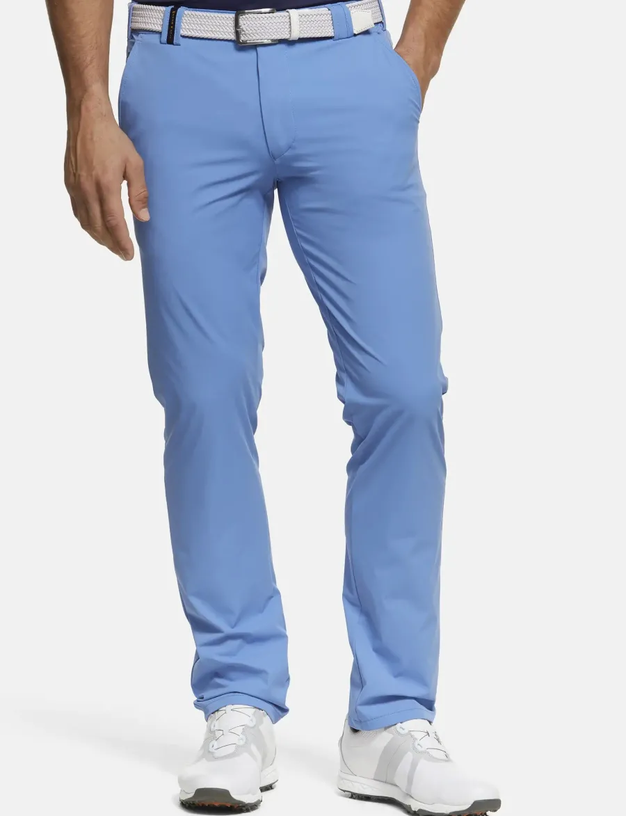 Meyer Golf Trousers - Augusta 8070 High Performance Chinos - Light Blu