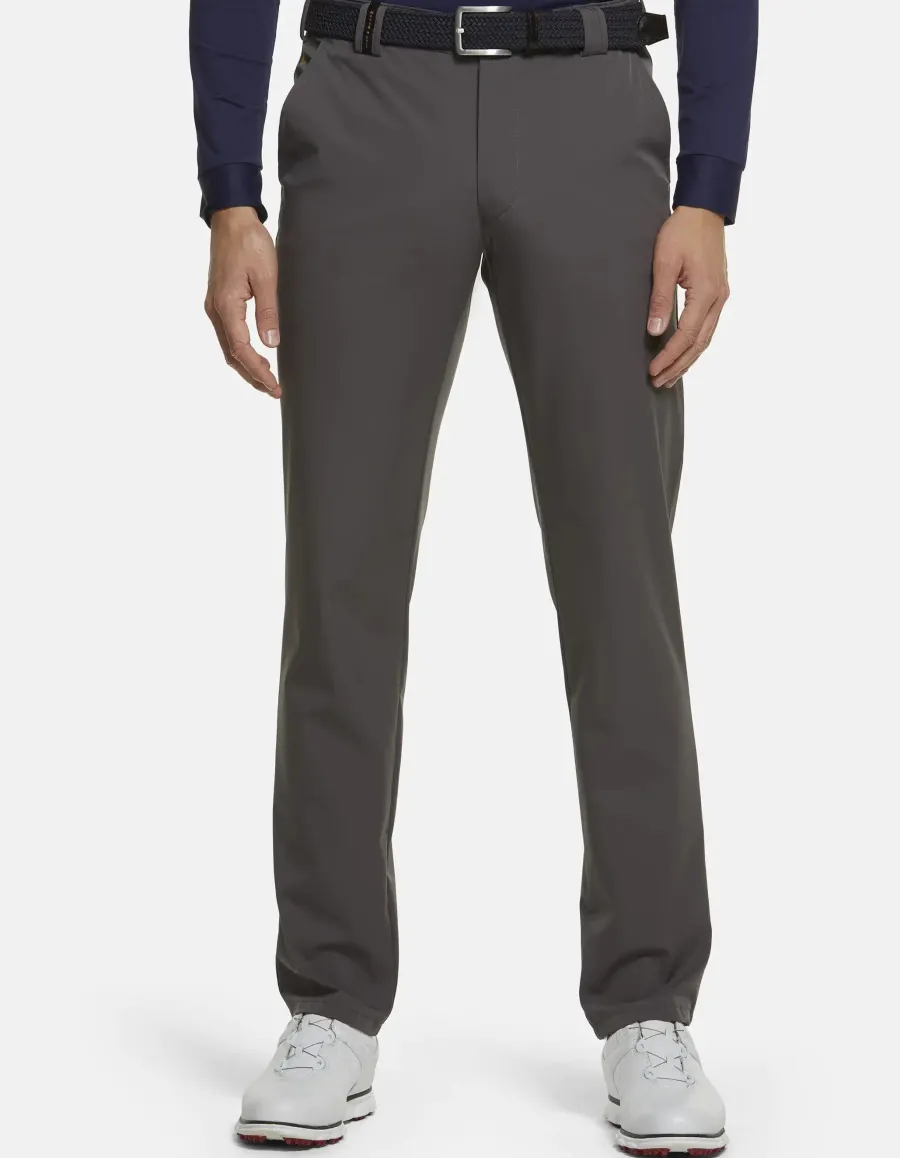 Meyer Golf Trousers - Augusta 8070 High Performance Chinos - Dark Grey