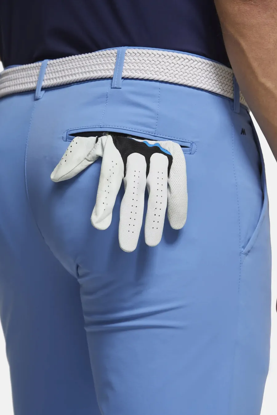 Meyer Golf Trousers - Augusta 8070 High Performance Chinos - Light Blu