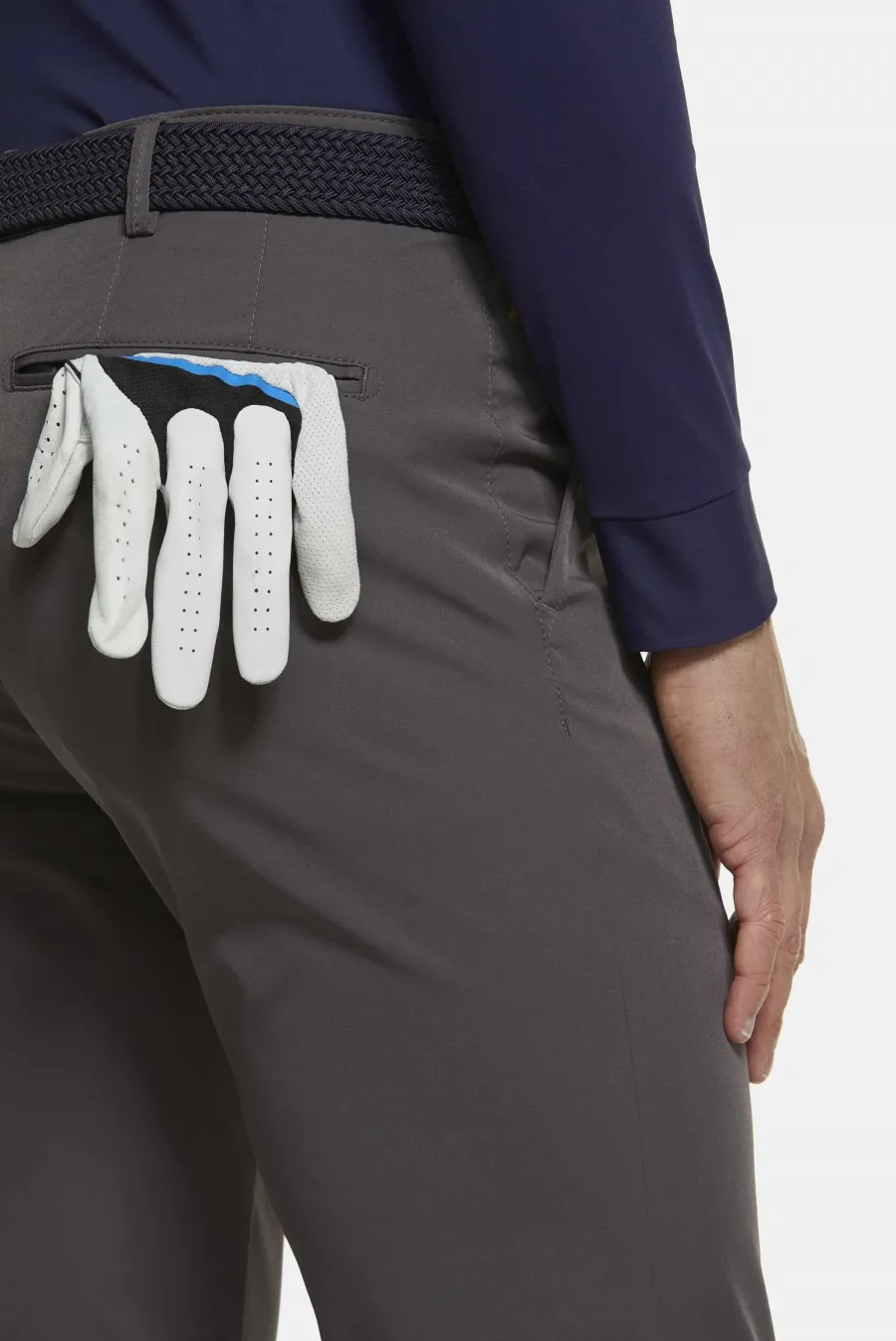 meyer_golf_trousers__augu_1-5.webp Meyer Golf Trousers - Augusta 8070 High Performance Chinos - Dark Grey