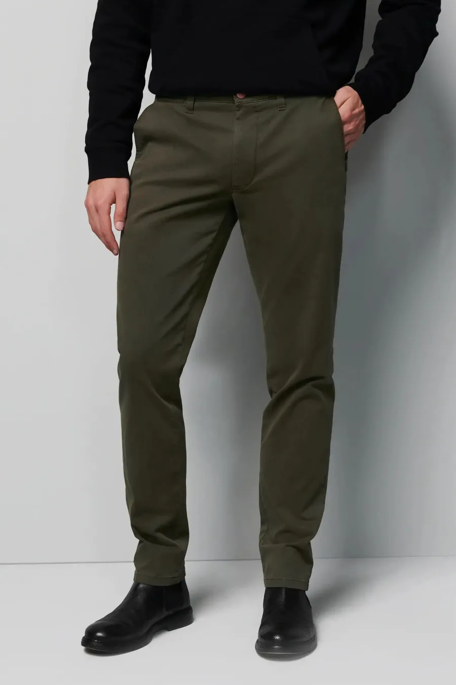 Meyer M5 Jeans - 6001 Soft Stretch Cotton Chinos -