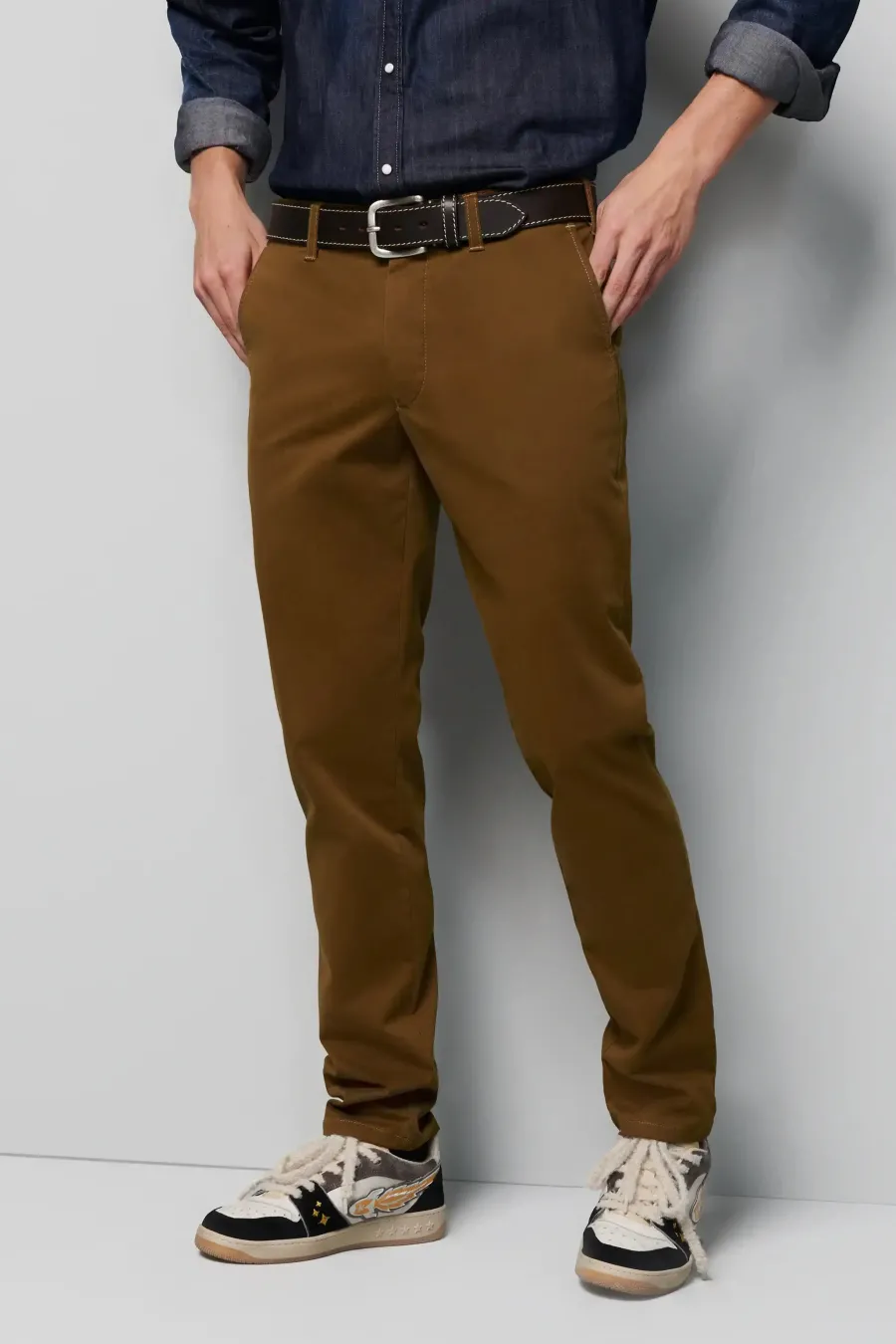 Meyer M5 Jeans - 6001 Soft Stretch Cotton Chinos -