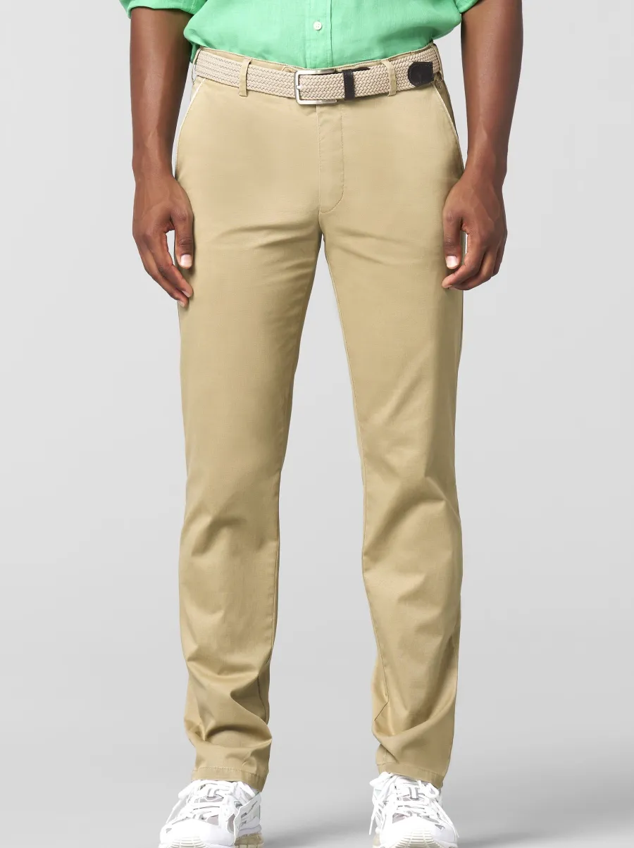Meyer New York Trousers - 5054 Summer Stretch Twill Chinos -
