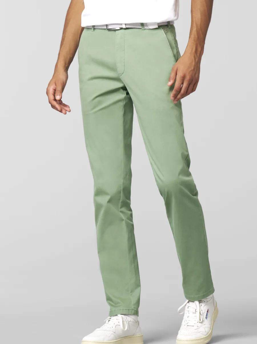 Meyer New York Trousers - 5054 Summer Stretch Twill Chinos -