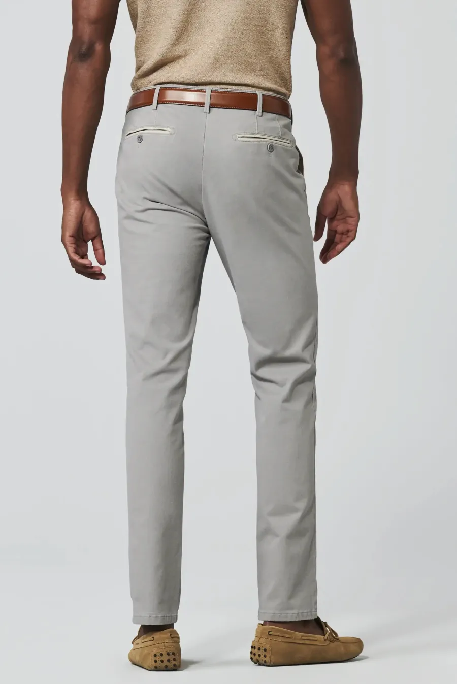 meyer_new_york_trousers___3.webp Meyer New York Trousers - 5000 Soft Twill Chino - Grey Beige