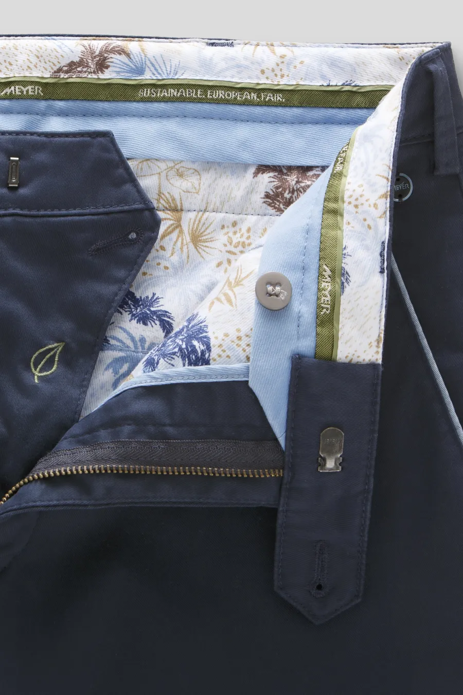 meyer_new_york_trousers___5-1.webp Meyer New York Trousers - 5054 Summer Stretch Twill Chinos -