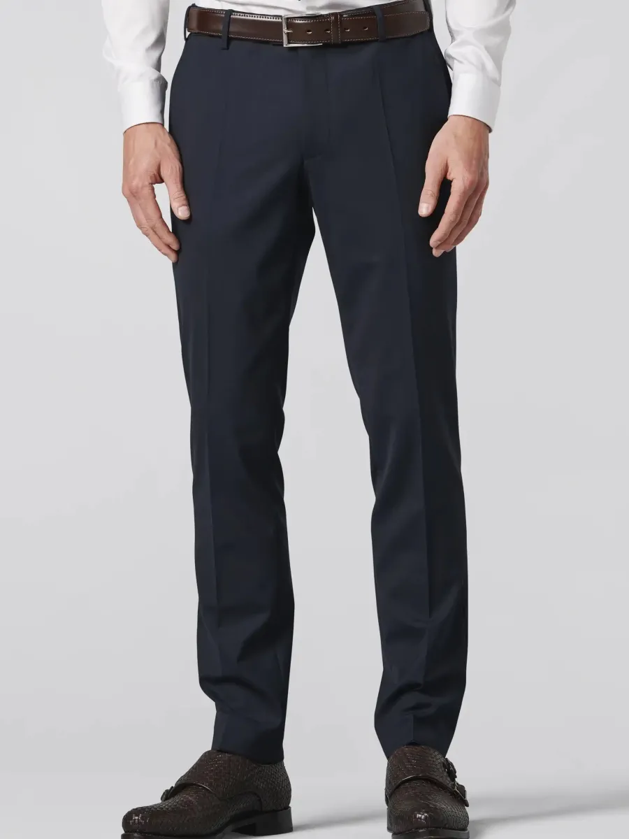 Meyer Oslo Trousers - 344 Flex Tropical Wool-Mix -