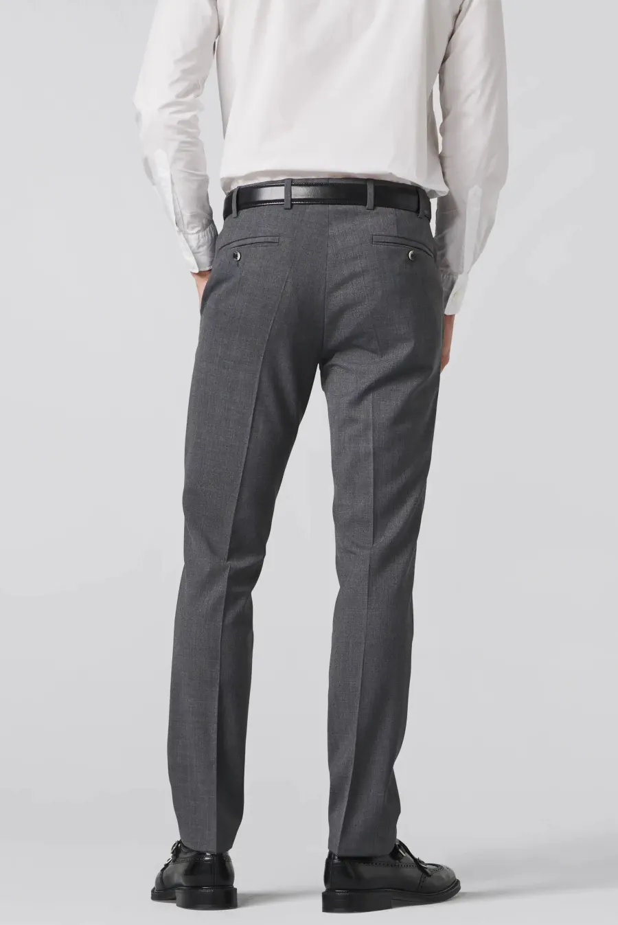 meyer_oslo_trousers___fle_3-1.webp Meyer Oslo Trousers - 344 Flex Tropical Wool-Mix - Mid-Grey