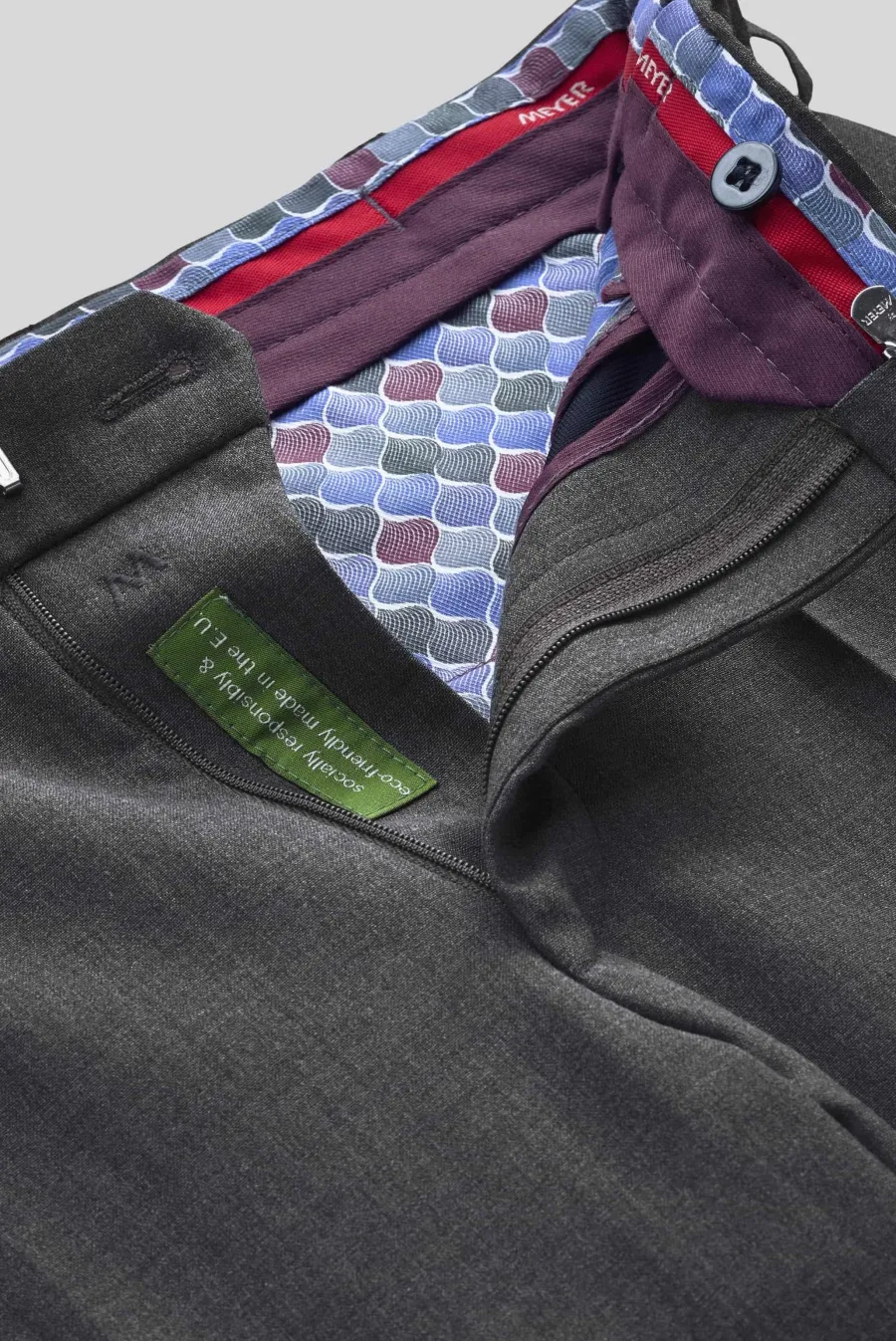meyer_oslo_trousers___fle_5-1.webp Meyer Oslo Trousers - 344 Flex Tropical Wool-Mix - Mid-Grey