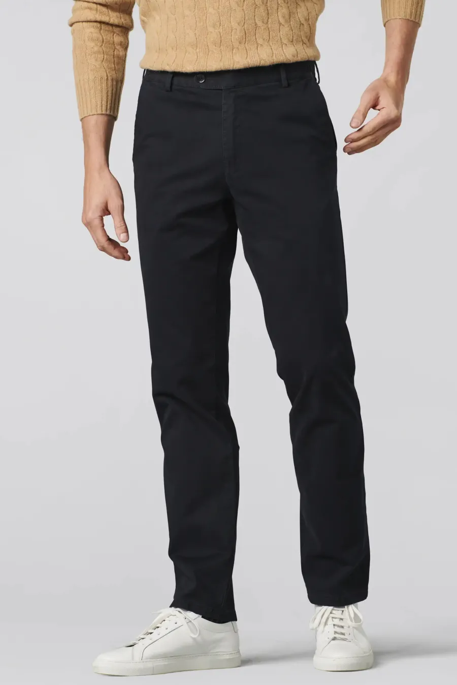 Meyer Oslo Trousers - 316 Luxury Cotton Chinos -