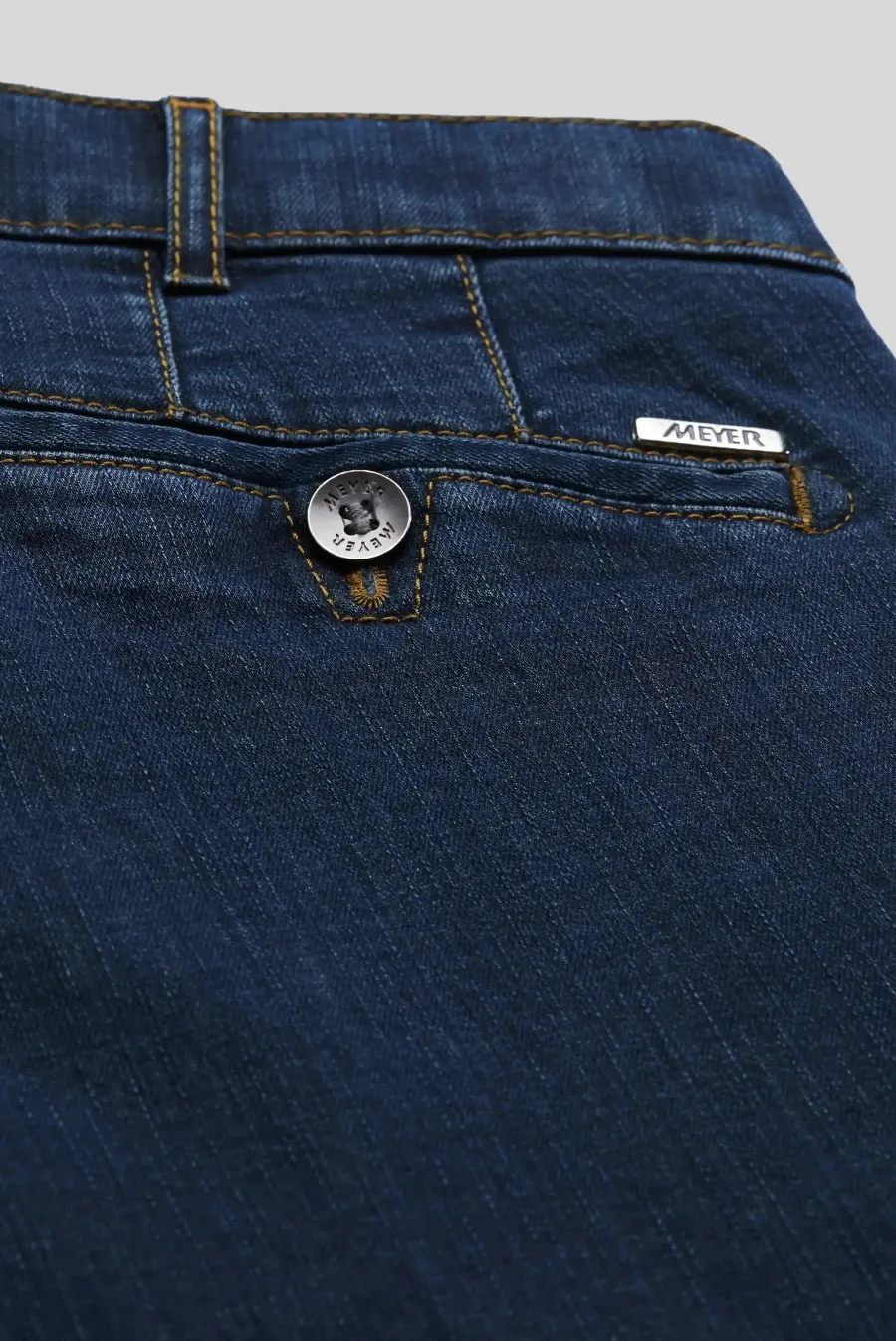 Meyer Roma Denim Trousers - 629 Stretch Core Spun -