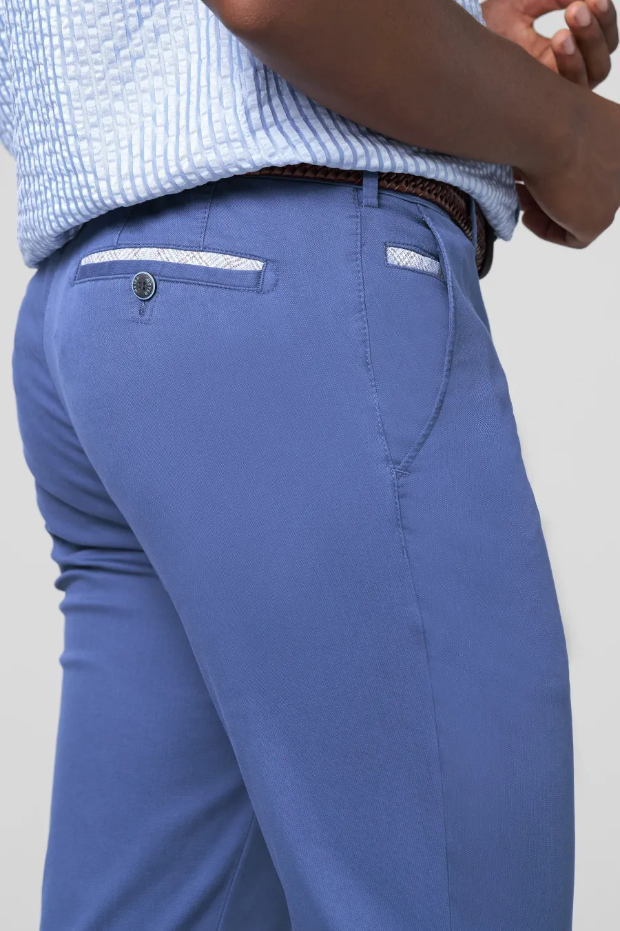 Meyer Roma Trousers - 5070 Fine Cotton Chinos -