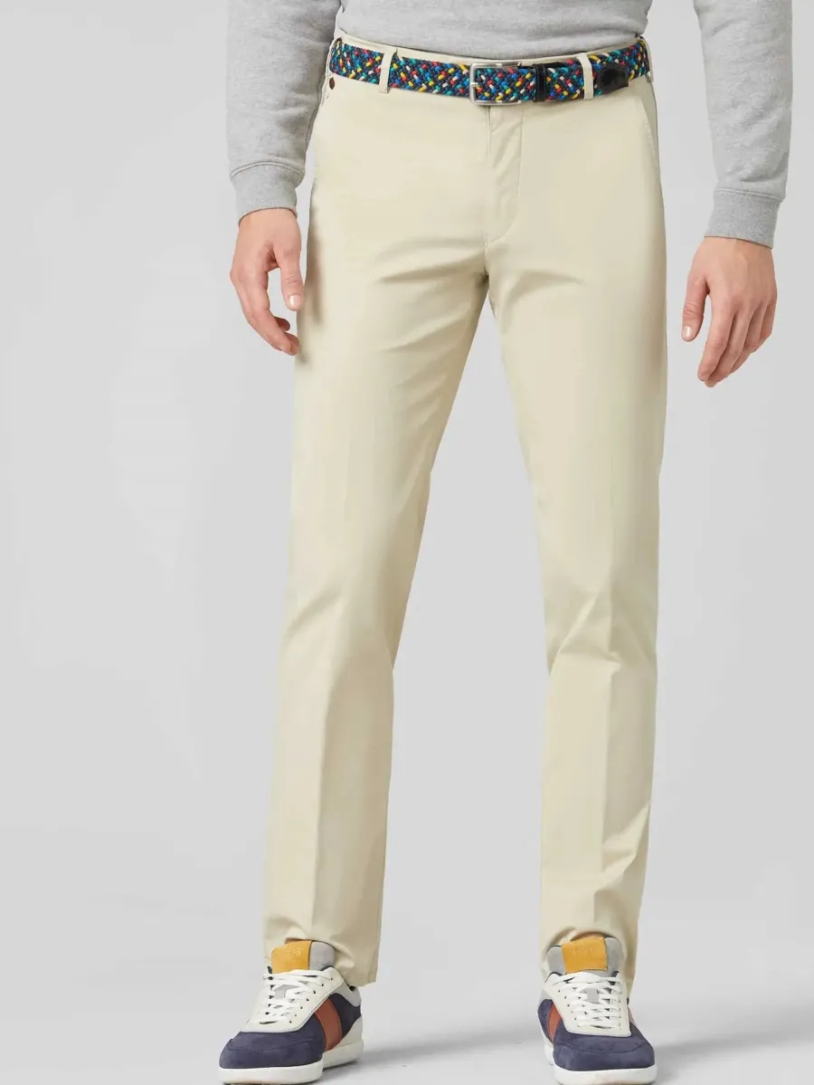 Meyer Roma Trousers - 3001 Light-Weight Cotton Chinos -