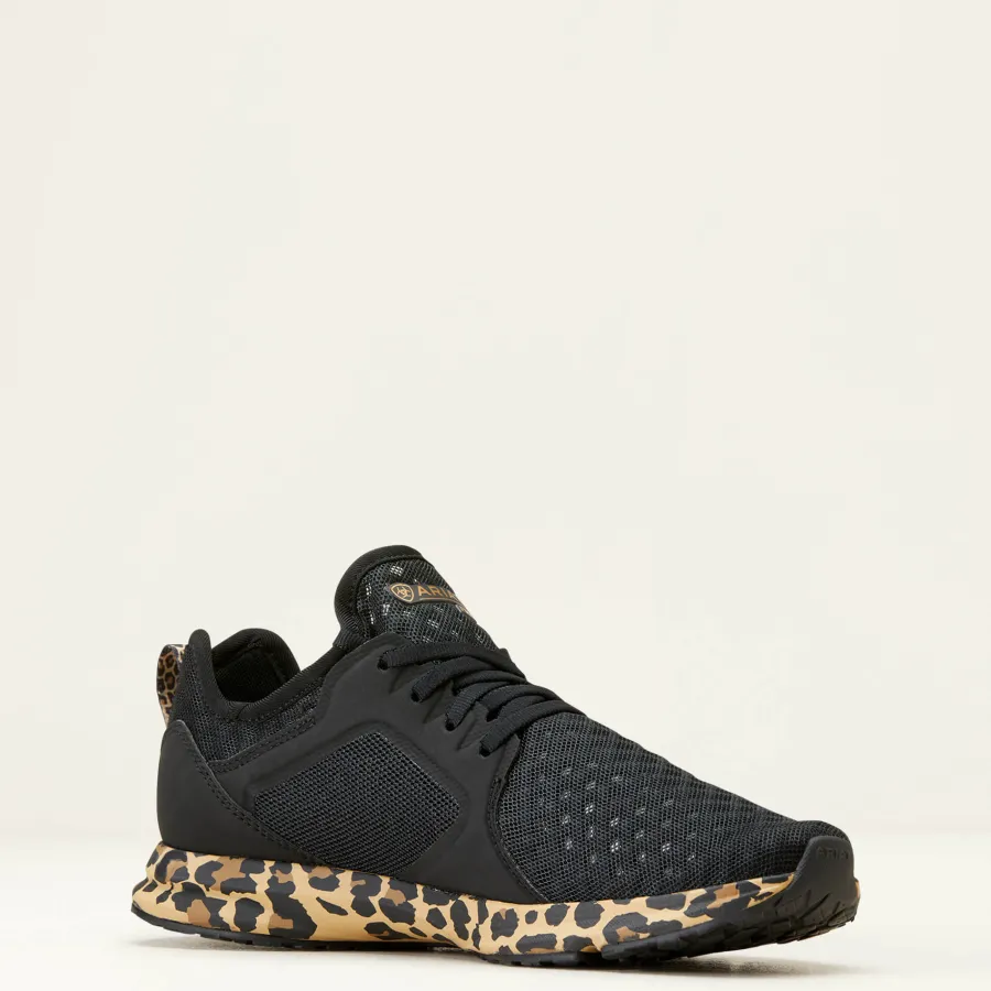 off__ariat_fuse_trainers_1.webp Women Ariat 40% OFF - Fuse Trainers - Womens - Black Mesh / Leopard Print -