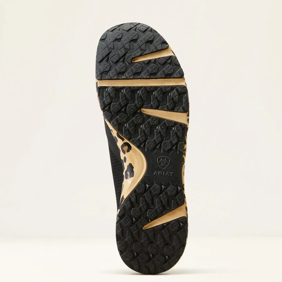 off__ariat_fuse_trainers_5.webp Women Ariat 40% OFF - Fuse Trainers - Womens - Black Mesh / Leopard Print -