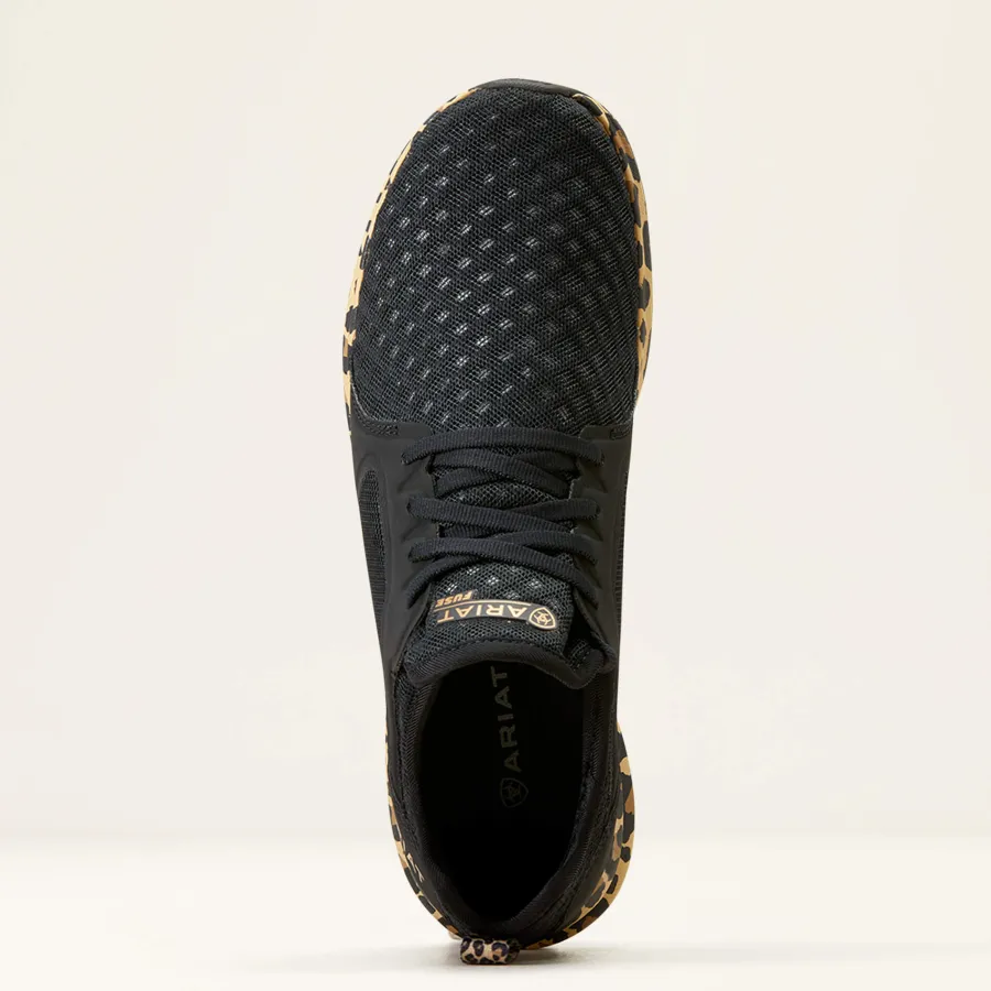 off__ariat_fuse_trainers_6.webp Women Ariat 40% OFF - Fuse Trainers - Womens - Black Mesh / Leopard Print -