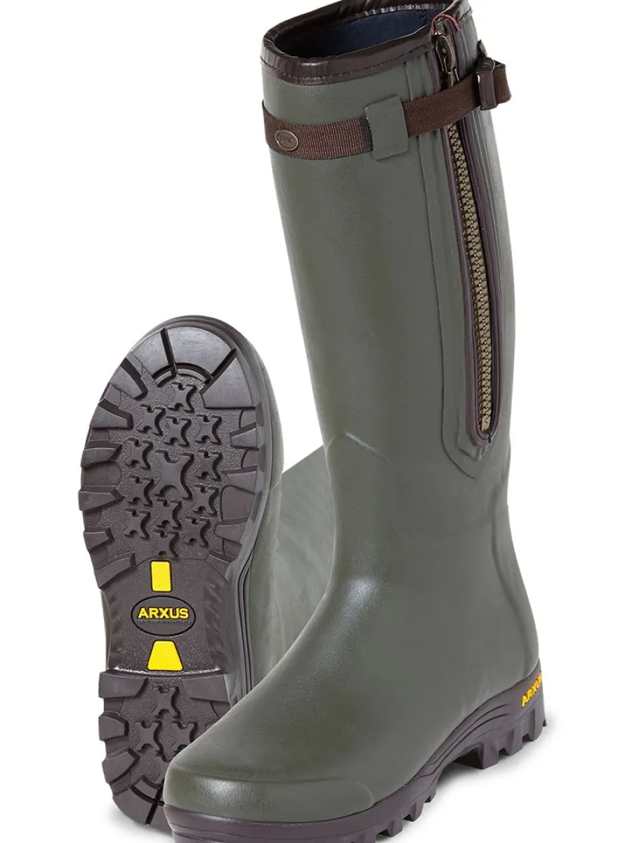 Arxus 40% OFF - Primo Nord Air Wellington Boots - Neoprene - Dark Oliv