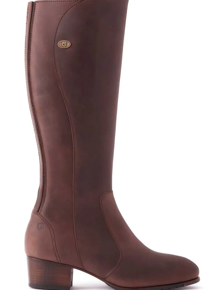 off__dubarry_downpatrick_2.webp Dubarry 40% OFF - Downpatrick Knee High Boots - Old Rum - Size: UK 4,