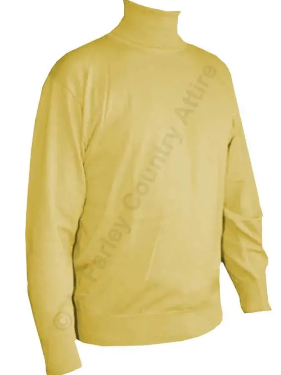 Franco Ponti 60% OFF - Rollneck Pullover - LEMON - Size: SMALL