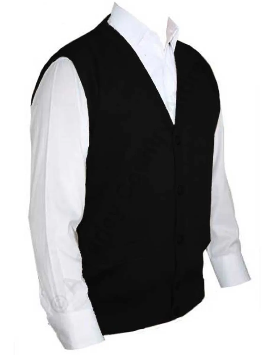 Franco Ponti 50% OFF - Sleeveless Cardigan - Mens Button Front Gilet -
