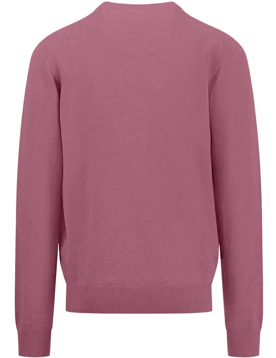 off__fynch_hatton_vneck__1-1.webp Fynch Hatton 30% OFF - V-Neck Sweater - Men's Fine Knit – Pale Blush -
