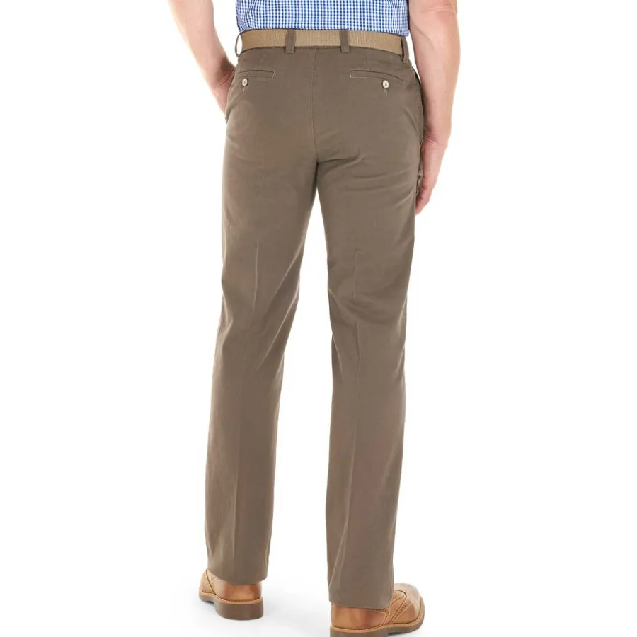 off__gurteen_chinos__lon_2-1.webp Gurteen 40% OFF - Chinos - Longford Stretch Cotton – Taupe - Size: 46
