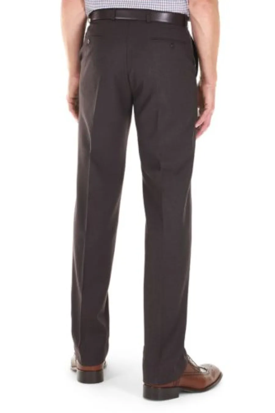 Gurteen 60% OFF - Trousers - Cologne Formal Stretch Flannels - Conker