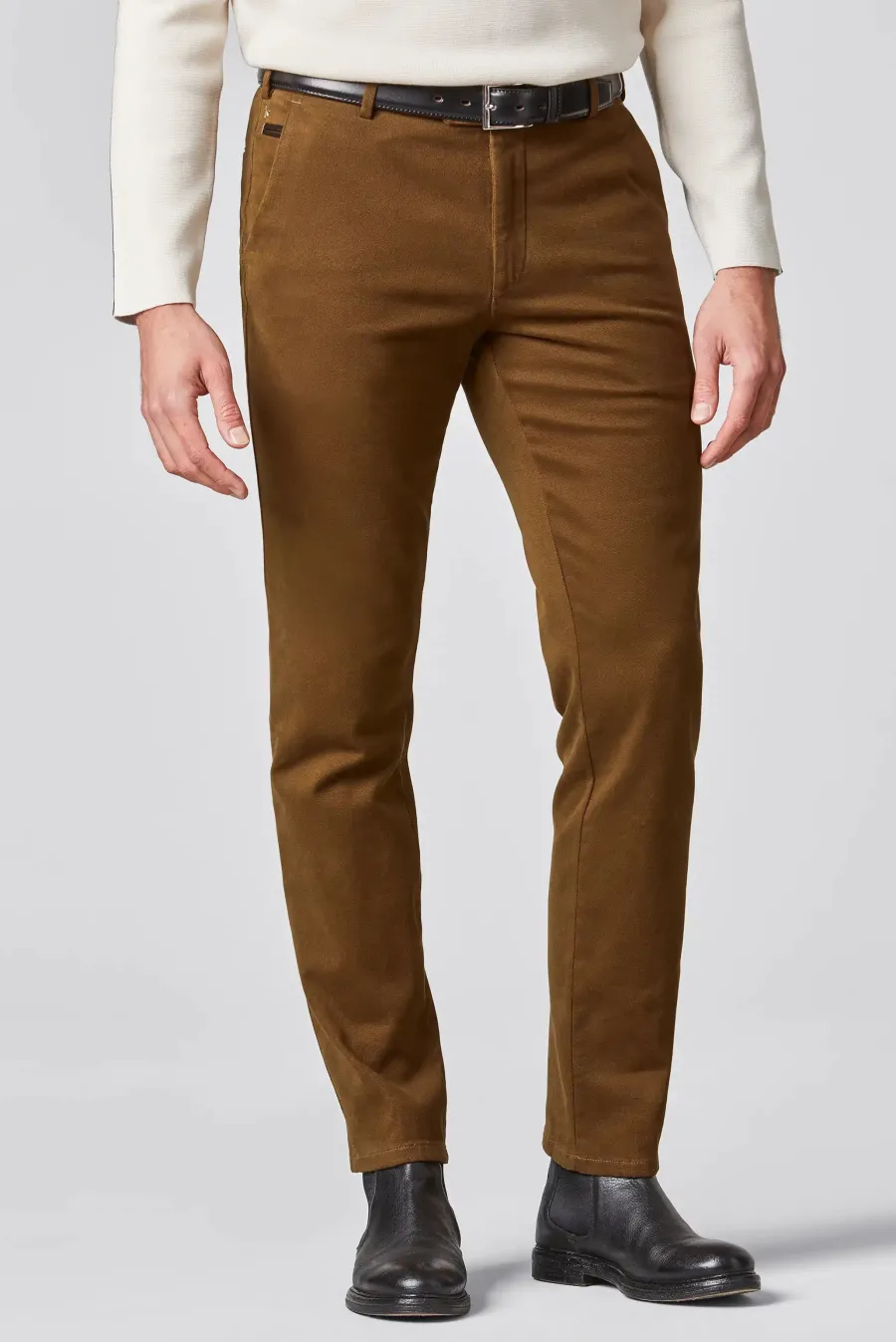 Meyer 40% OFF - Exclusive Bonn Trousers - 8572 Luxury Twill Cotton Chi
