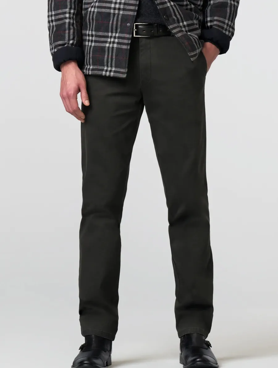 Meyer 40% OFF - New York Trousers - 5617 Fine Texture Chinos - Charcoa