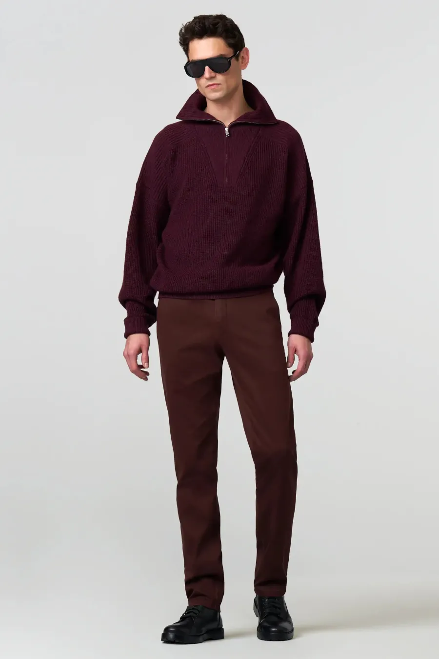off__meyer_new_york_trou_5.webp Meyer 40% OFF - New York Trousers - 5617 Fine Texture Chinos - Bordeau
