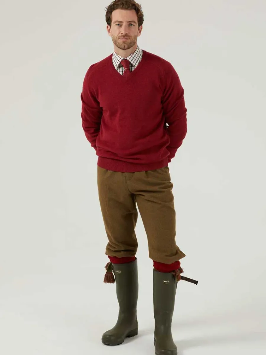 off_alan_paine_combrook__2-2.webp Alan Paine 50% OFF Combrook Mens Tweed Shooting Breeks - Hawthorn - Si