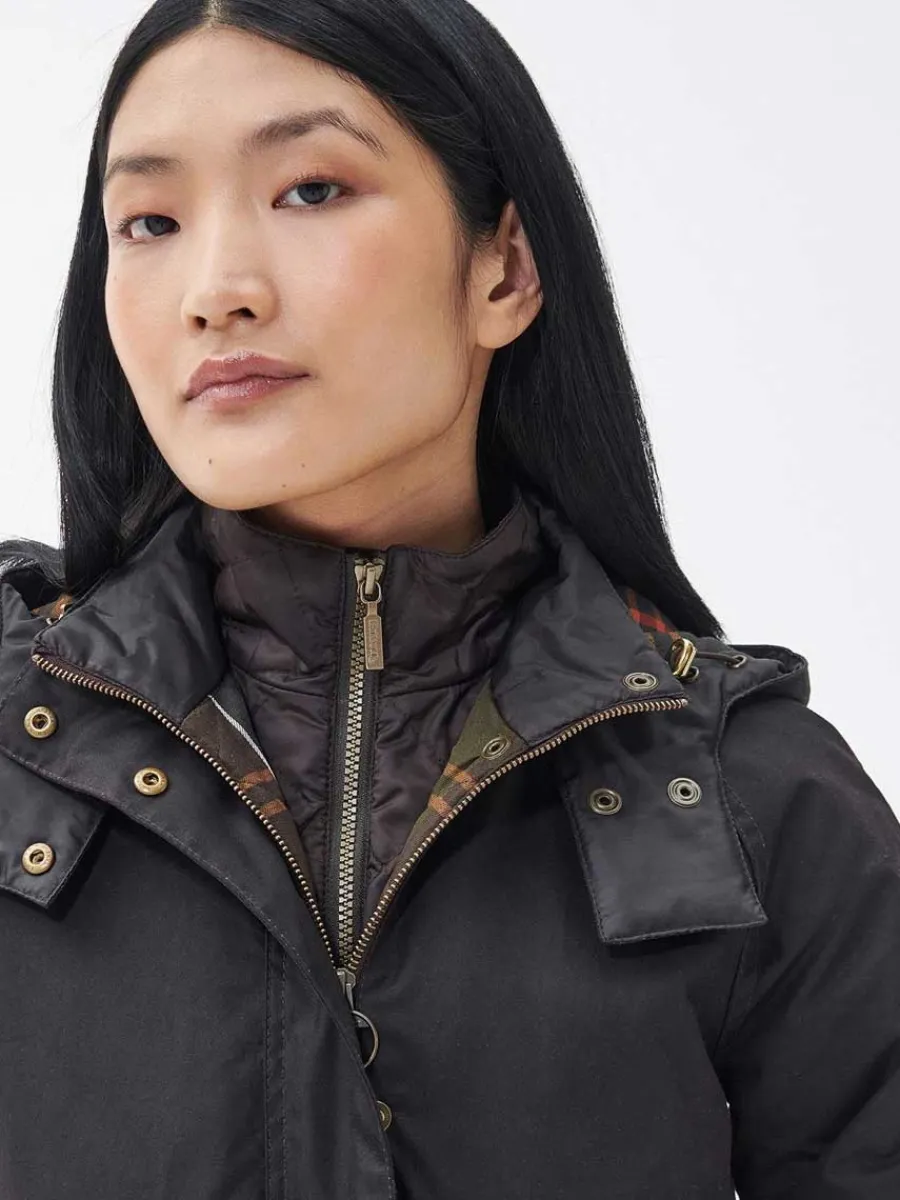 Women Barbour 40% OFF Cannich Parka Wax Jacket - Women's - Rustic - Size: UK
