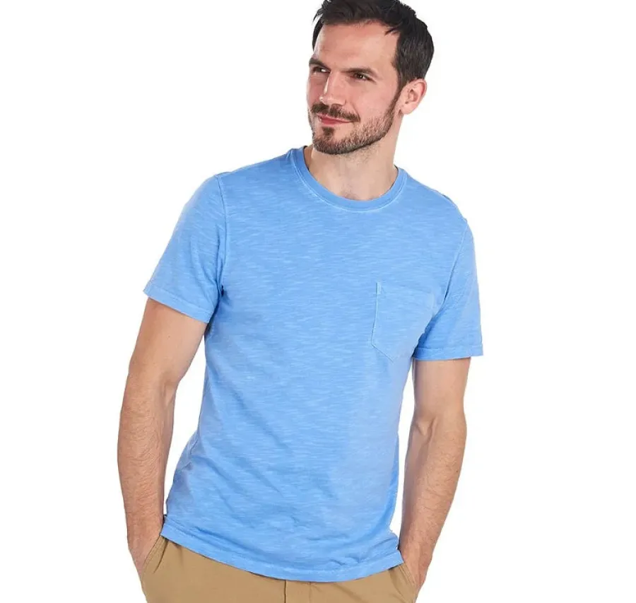 Barbour 50% OFF Fogle Patterdale T-Shirt - Mens - Blue - Size: Small