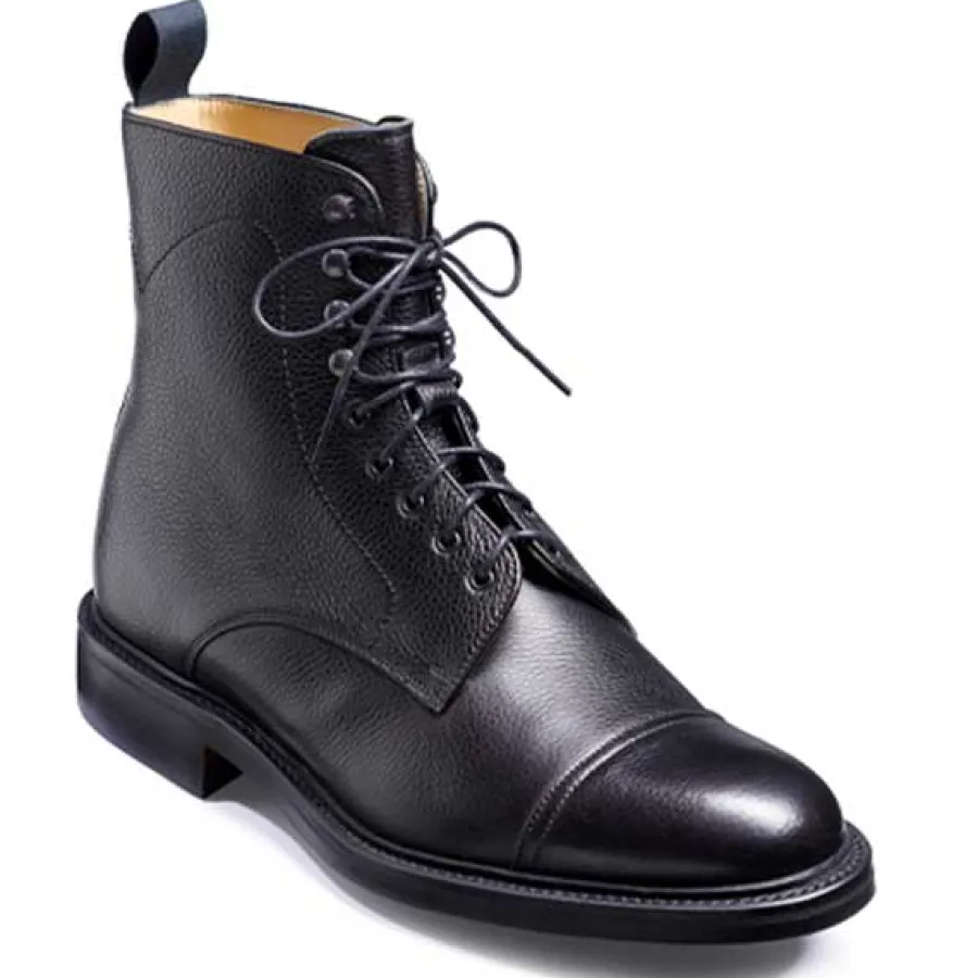 Barker Shoes 40% OFF BARKER Donegal Boots - Mens - Black Grain - Size: UK 6.5