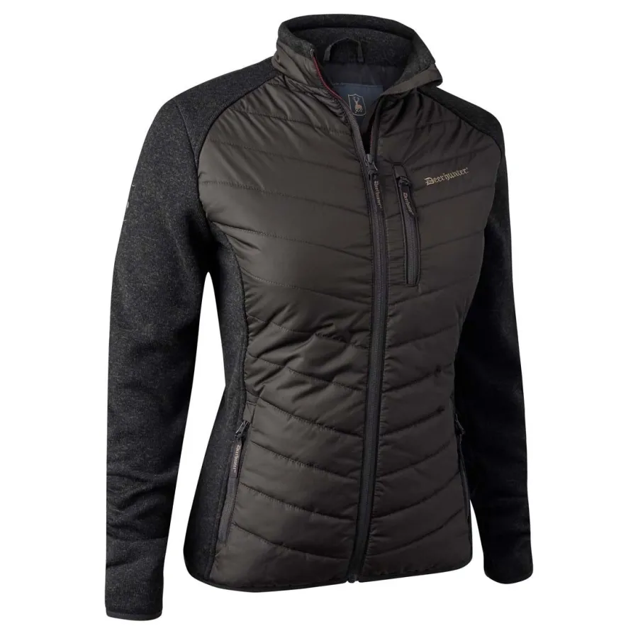 Deerhunter 50% OFF Lady Caroline Padded Jacket - Brown Leaf - Size: UK