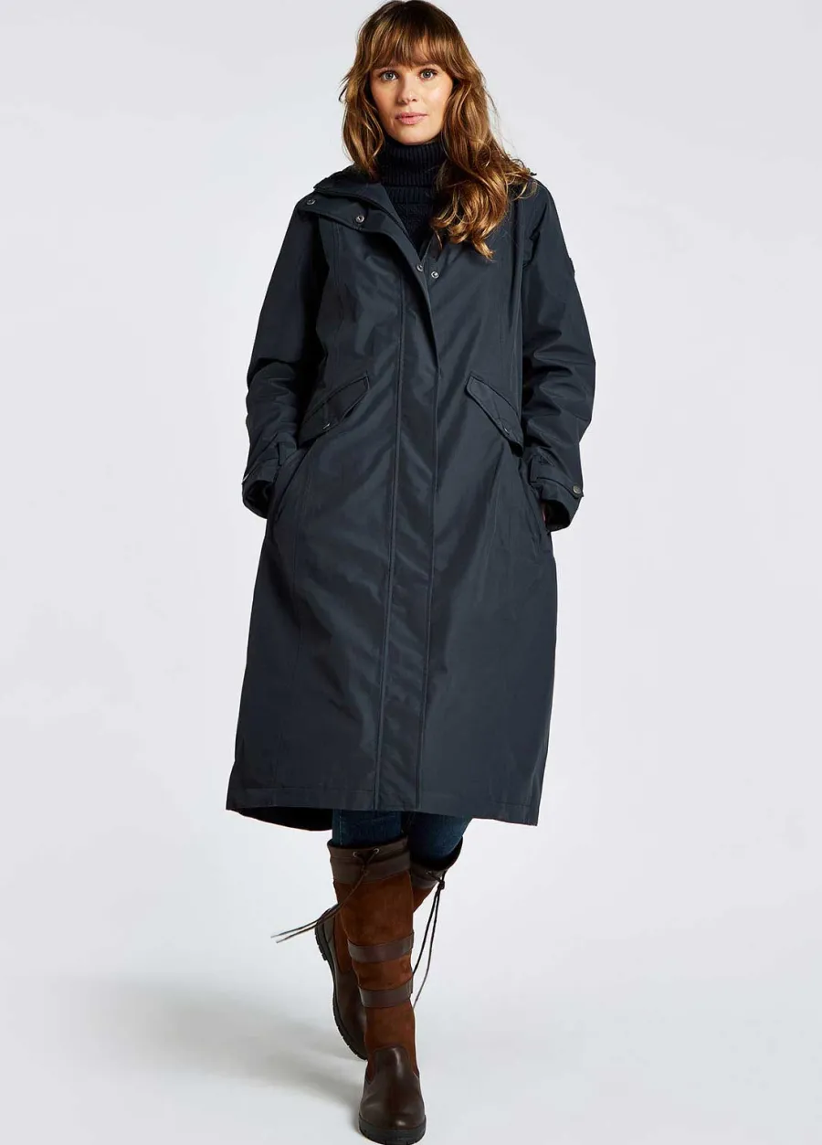 Women Dubarry 40% OFF Alderford Waterproof Coat - Women's - Navy - Size: UK