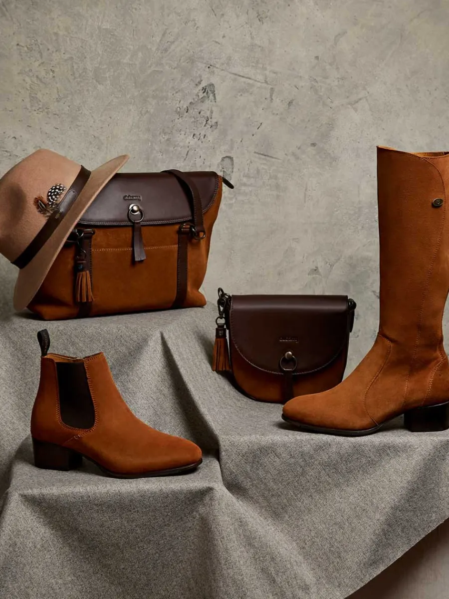 off_dubarry_bray_chelsea_4.webp Dubarry 40% OFF Bray Chelsea Boots - Ladies - Camel Suede - Size: UK 6