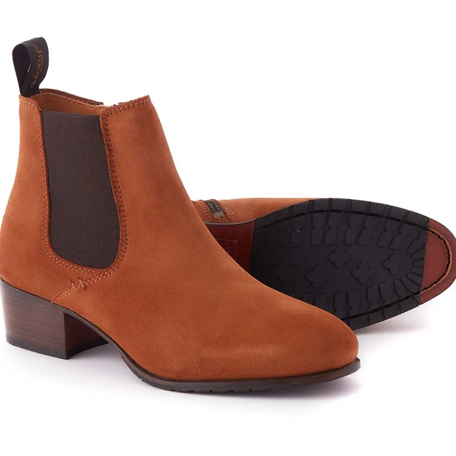 off_dubarry_bray_chelsea_5.webp Dubarry 40% OFF Bray Chelsea Boots - Ladies - Camel Suede - Size: UK 6