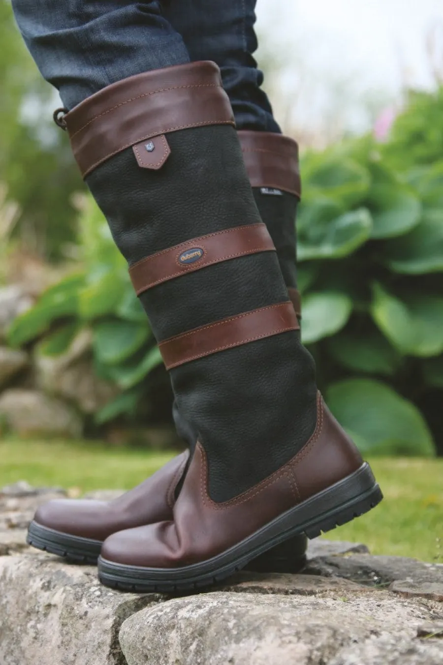 Dubarry 40% OFF Galway Country Boots - Black & Brown - Size: UK 7 (EU4