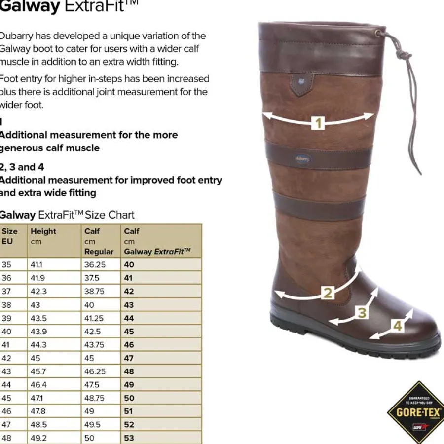 off_dubarry_galway_extra_3-1.webp Dubarry 40% OFF Galway ExtraFit™ Country Boots - Black & Brown Size: U