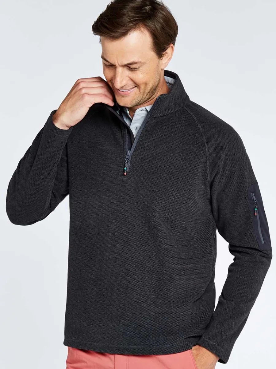 Dubarry 40% OFF Monaco Unisex Quarter-Zip Technical Fleece - Graphite