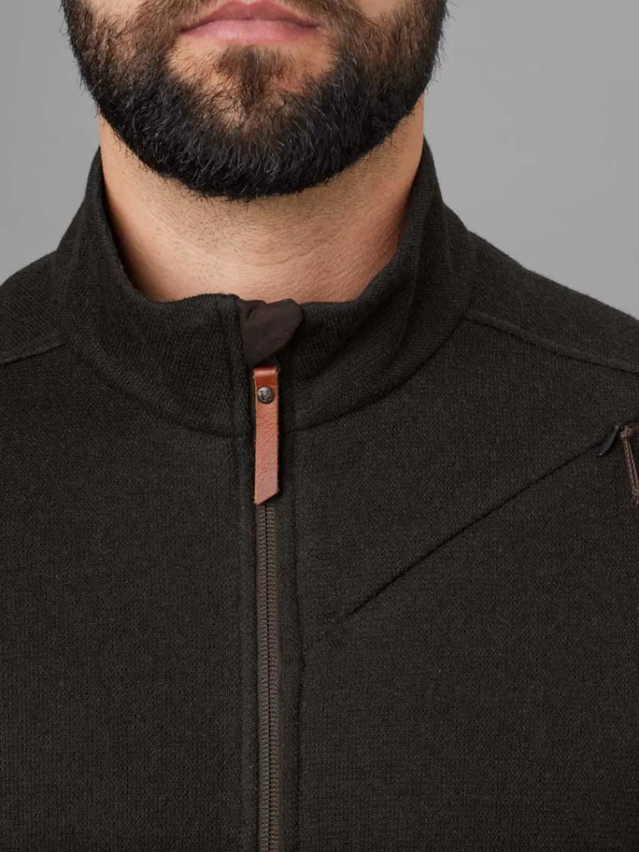 off_harkila_metso_full_z_3.webp Harkila 50% OFF Metso Full Zip Sweater - Mens - Shadow Brown - Size: L