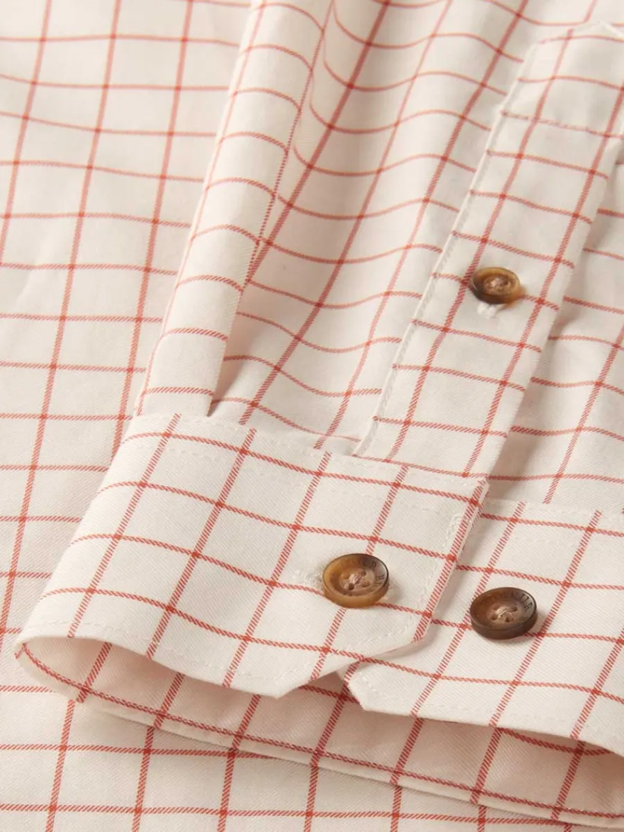 off_harkila_stenstorp__c_1.webp Harkila 50% OFF Stenstorp 100% Cotton Shirt - Mens - Burnt Orange Chec
