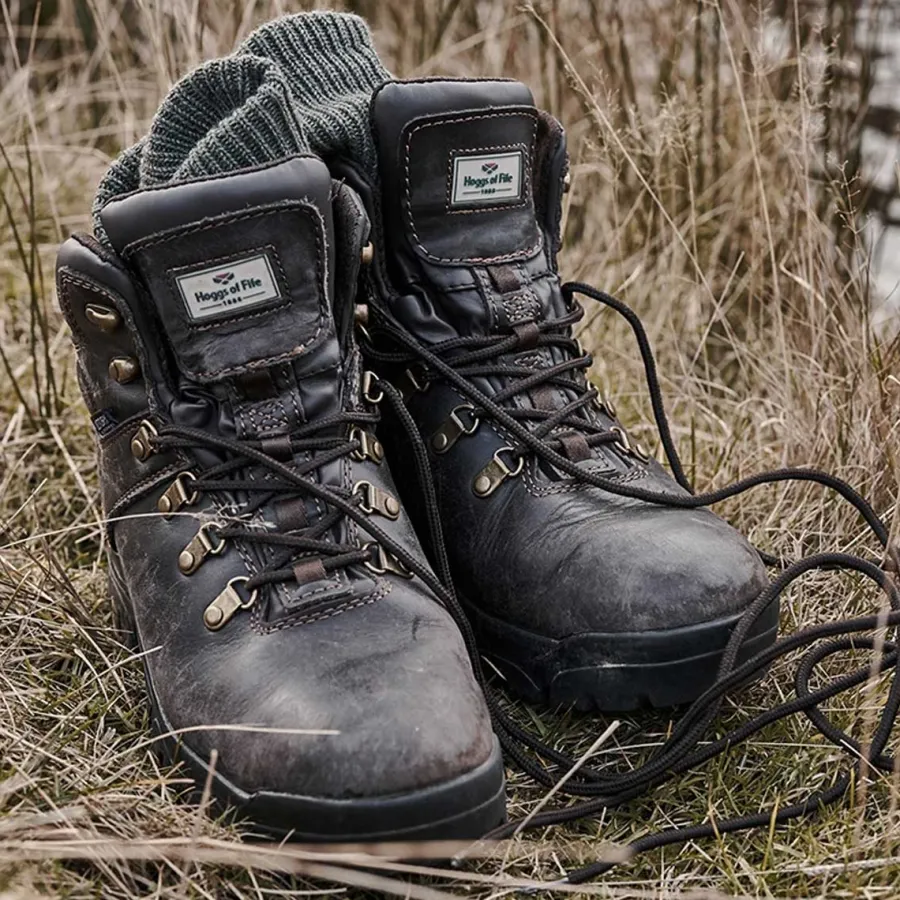 Women Hoggs of Fife 40% OFF Munro Classic W/P Hiking Boot - Crazy Horse Brow
