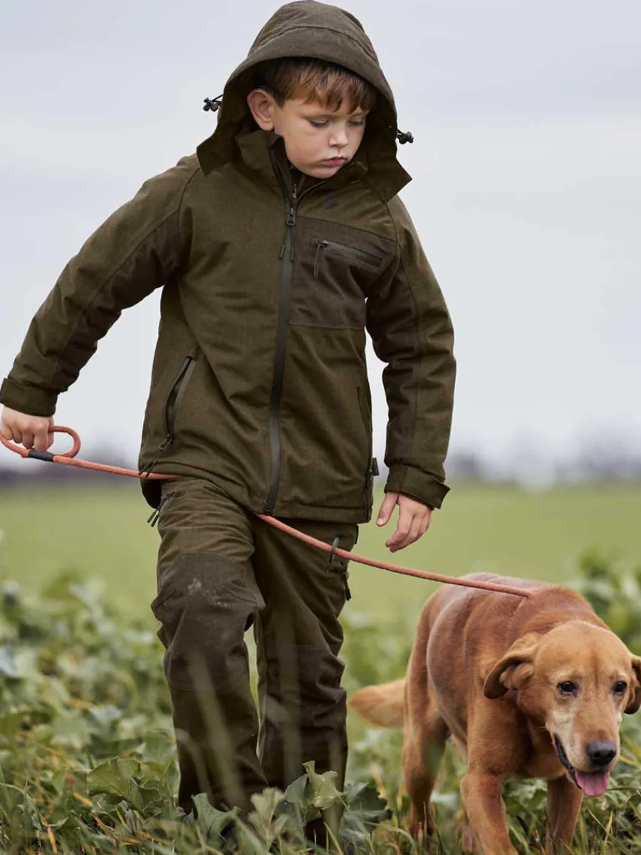 Seeland 50% OFF Avail Junior Jacket - Kids - Pine Green Melange