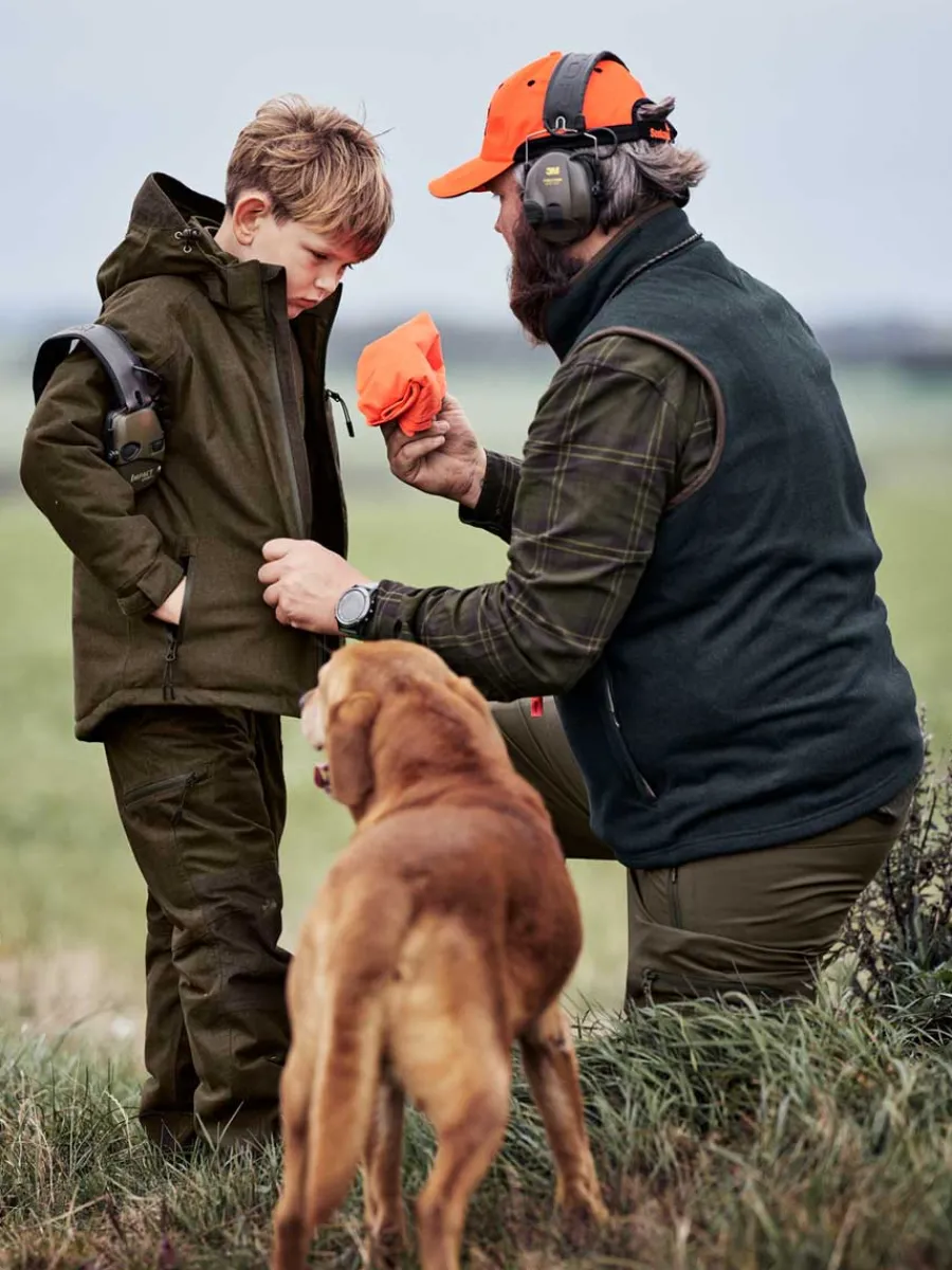 off_seeland_avail_junior_11.webp Seeland 50% OFF Avail Junior Jacket - Kids - Pine Green Melange