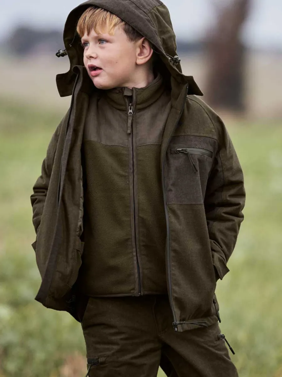 off_seeland_avail_junior_3-1.webp Seeland 50% OFF Avail Junior Jacket - Kids - Pine Green Melange