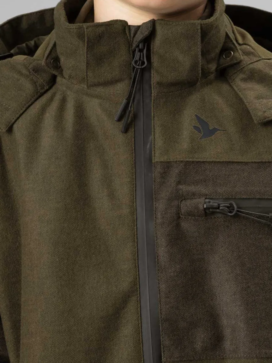 off_seeland_avail_junior_4-1.webp Seeland 50% OFF Avail Junior Jacket - Kids - Pine Green Melange